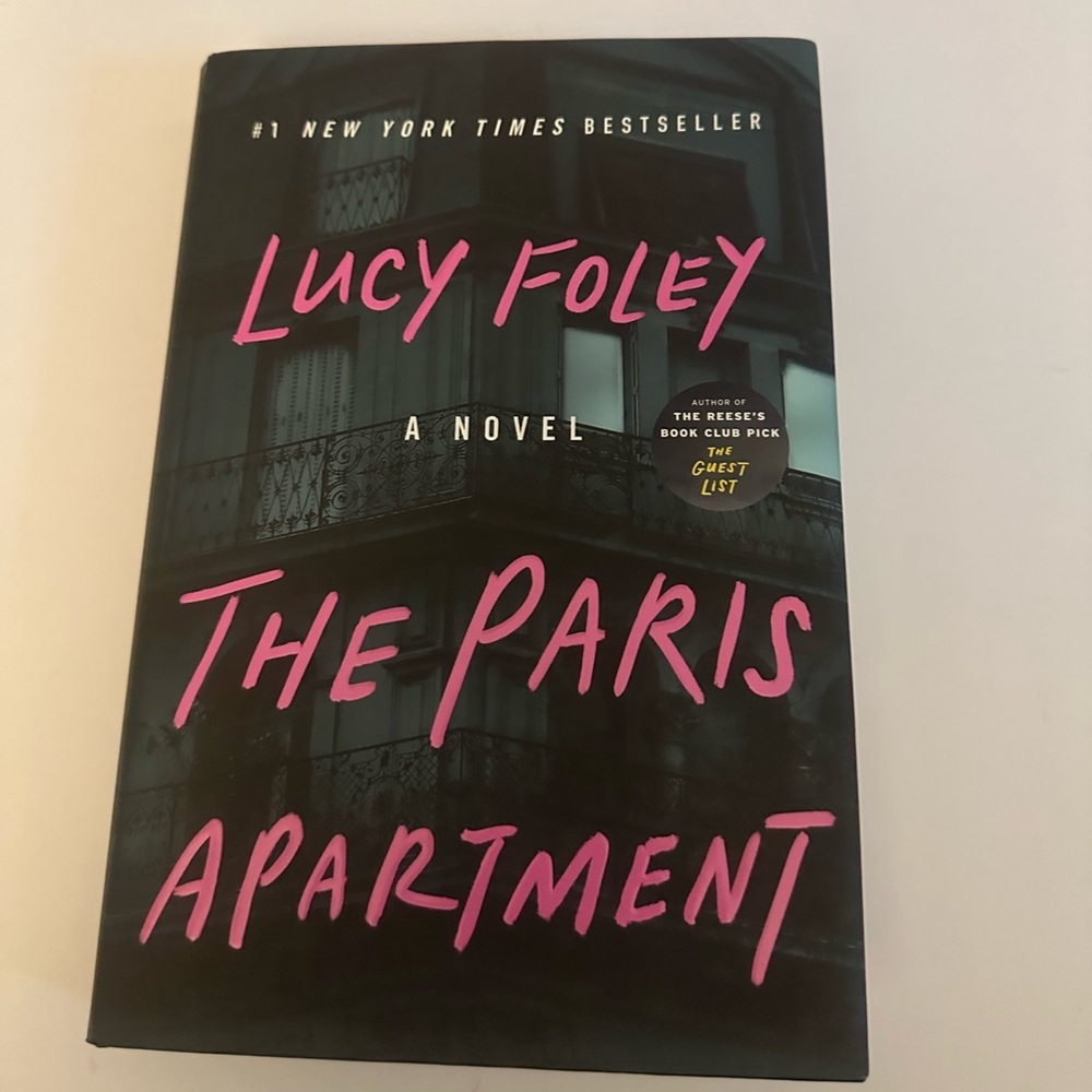 The Paris Apartment by Lucy Foley New Hardcover Edition.Standard Book Size